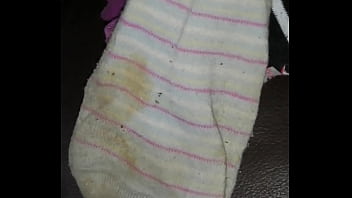 Cum stained ankle socks