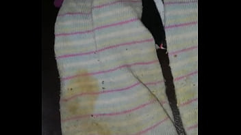 Cum stained ankle socks