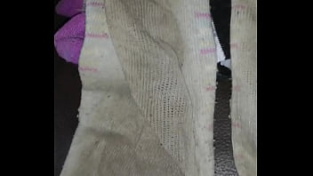 Cum stained ankle socks Cum stained ankle socks