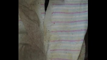 Cum stained ankle socks