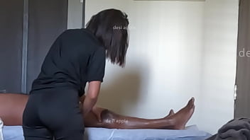 Spa lady with client