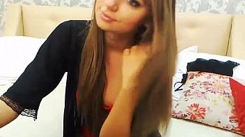 Such fine babe in red lingerie teasing on playhotcam is a crime