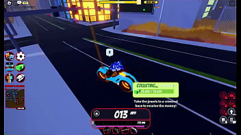 Jogando roblox jailbreak