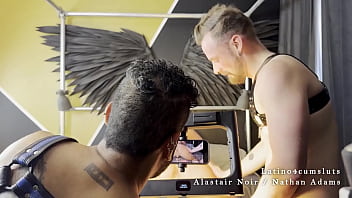 Sleazy fun time in london alastairnoirxxx an me cumdumping nathanadamsxxx in alastair`s awesome sex room appartement