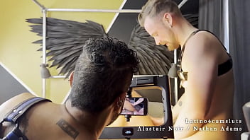 Sleazy fun time in london alastairnoirxxx an me cumdumping nathanadamsxxx in alastair`s awesome sex room appartement