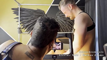 Sleazy fun time in london alastairnoirxxx an me cumdumping nathanadamsxxx in alastair`s awesome sex room appartement