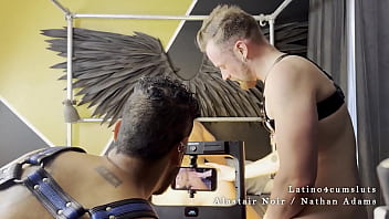 Sleazy fun time in london alastairnoirxxx an me cumdumping nathanadamsxxx in alastair`s awesome sex room appartement