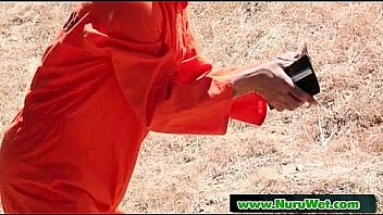 Slippery sensual nuru massage and dick rubbing 10
