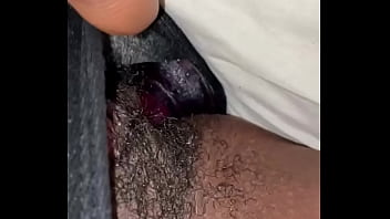 Black girl solo masturbation