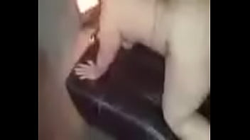 Hitting white bbw slut from behind