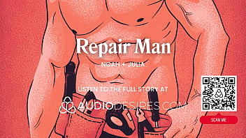 Older woman seduce and fuck her young serviceman at home – teasing & cunnilingus – asmr porn erotic audio story