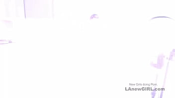 Stunning brunette model got seduced by the producer