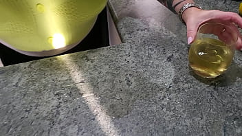 Nz trashy sub told to guzzle up the spilt by her master Nz trashy sub told to guzzle up the spilt by her master