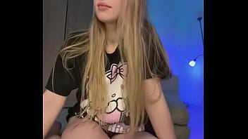 Masturbating on webcam