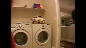 She love masturbate on washer