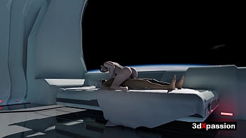 Neon dreams vr sexy cyberpunk girl bounces in cowgirl until she cums