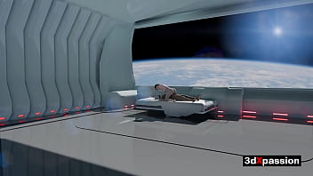 Neon dreams vr sexy cyberpunk girl bounces in cowgirl until she cums