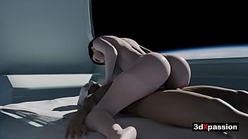 Neon dreams vr sexy cyberpunk girl bounces in cowgirl until she cums