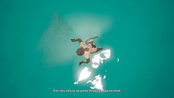 Modest girl tifa puts on latex and becomes a depraved slut hentai game 3d animation anime