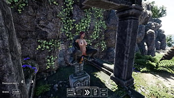 Modest girl tifa puts on latex and becomes a depraved slut hentai game 3d animation anime