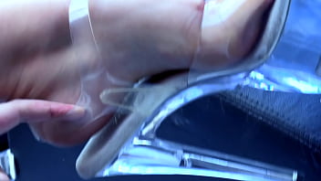 Are my pleaser shoes suitable for jerking off