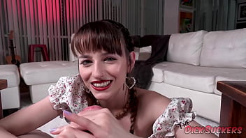 Lana smalls sets a consistent jerking rhythm until i erupt