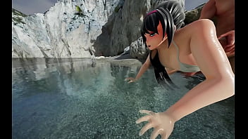 Emilias playroom hentai game pornplay ep 2 fucking on public beach and pool is so good