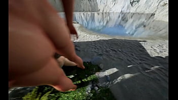 Emilias playroom hentai game pornplay ep 2 fucking on public beach and pool is so good