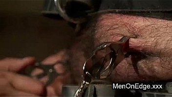 Hairy Gay Post Orgasm Torment In Bondage thumbnail