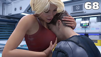 Stranded in space #68 motorboating the blonde virgin