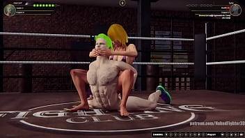 Joe vs lycy nf3d mixed kinky combat