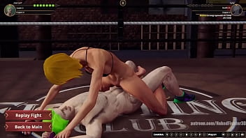 Joe vs lycy nf3d mixed kinky combat