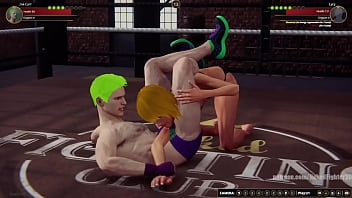 Joe vs lycy nf3d mixed kinky combat