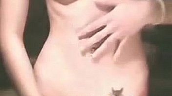 Milf lesbian with glasses posing on webcam