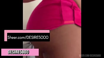 Twerk in booty shorts boo