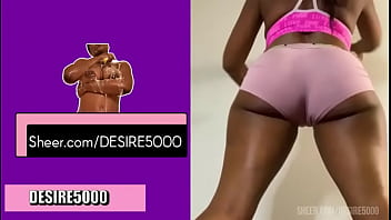 Twerk in booty shorts boo