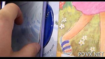 Attractive cock sucking act