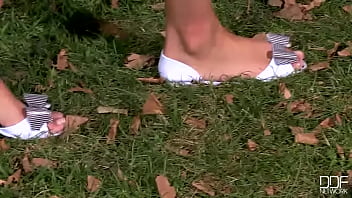 Strap on garden party