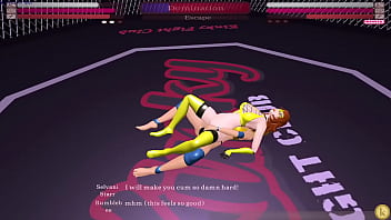 Selvani vs rumblebee kyfc lesbian sexfight strap on