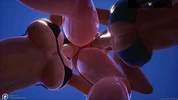 Three big tit lesbians milfs fuck each other hard