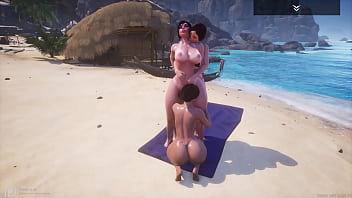 Three big tit lesbians milfs fuck each other hard