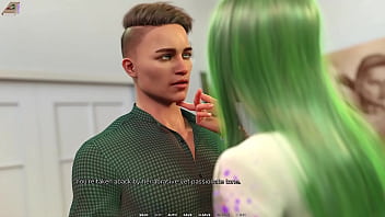 Taboo university #46 green hair emo artist says i am her muse