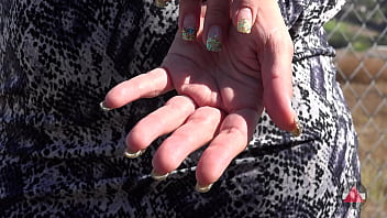 She likes her manicure do you