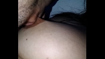 A mamada nas minhas tetas