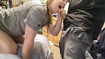 Its nfl draft day let's see if the falcons suck at drafting as good as mrs sucks cock she's definitely a first rou