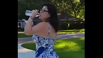 Latina step mom teases me to get me hard