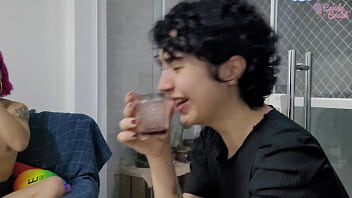 We were just chilling with our friends until everybody was fucking