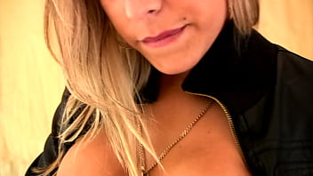 My horny girlfriend delivers an intense footjob while wearing a short skirt