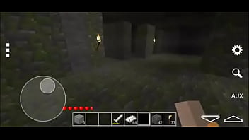 Mostrando o tamanho do meu buraco no minetest