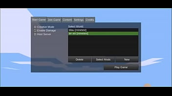 Mostrando o tamanho do meu buraco no minetest